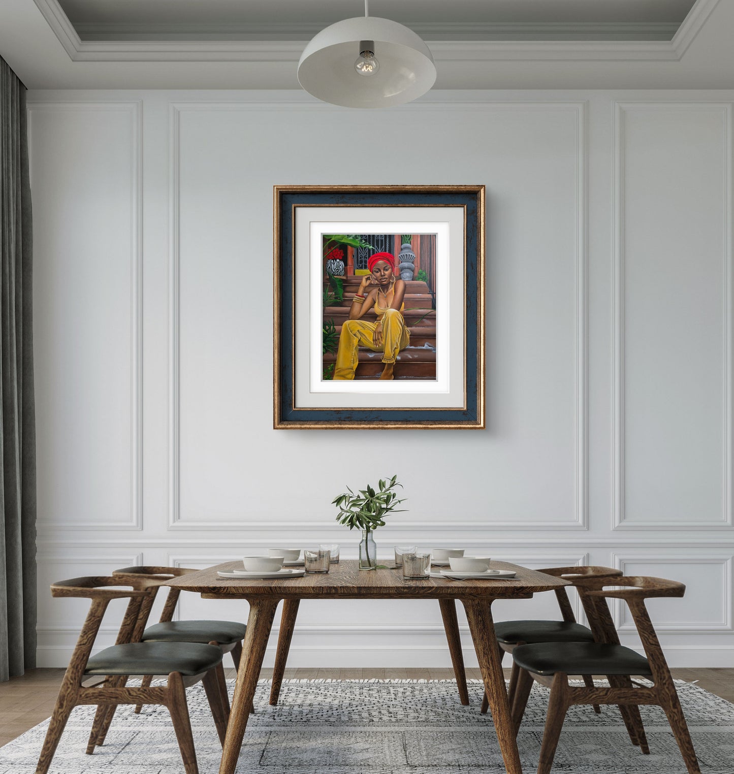 Crowned in Concrete Art Print