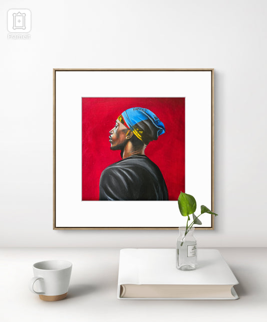 Silence Between the Beats Art Print