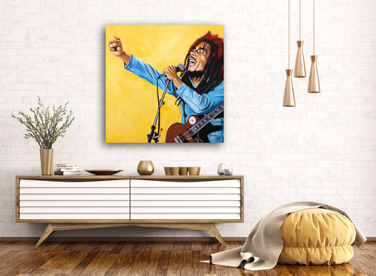 Bob Marley Canvas Print