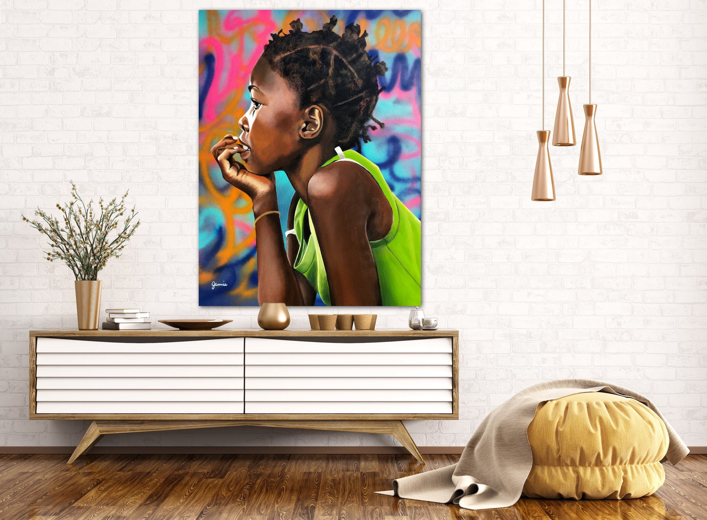 Makeda Canvas Print