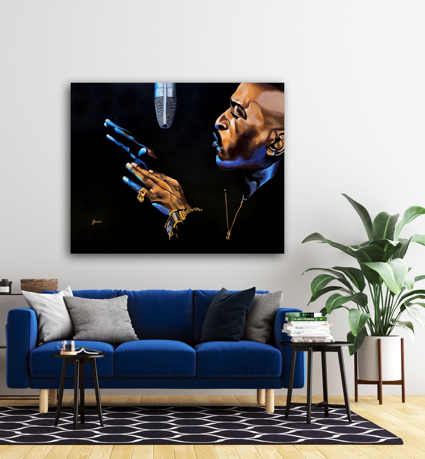 Rakim Art Print - Hip Hop Legend Tribute